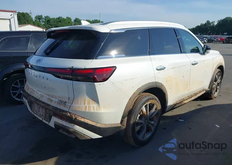 2025 Infiniti Qx60 Luxe из США, поврежденный, VIN 5N1AL1FR0SC348451